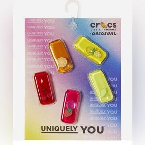Crocs Uniquely You Jibbitz Summer Seltzer Charms NWT